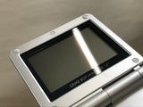 GameBoy Advance SP Platinum Silver Console Japan - Tested Working LH2396