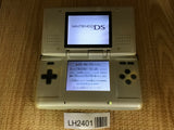 Nintendo DS Platinum Silver Console Nintendo Japan - Tested Working LH2401