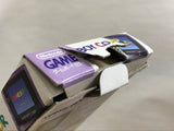 GameBoy Color Clear Purple Console Boxed Nintendo Japan - Tested Working LH2415