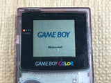 GameBoy Color Clear Purple Console Boxed Nintendo Japan - Tested Working LH2415