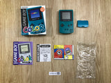 GameBoy Color Blue Console Boxed Nintendo Japan - Tested Working LH2416