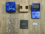 GameBoy Advance SP Azurite Blue Console Boxed Japan - Tested Working LH2417