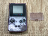 GameBoy Color Clear Purple Console Nintendo Japan - With Defects LH2434