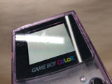 GameBoy Color Clear Purple Console Nintendo Japan - With Defects LH2438