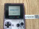 GameBoy Color Clear Purple Console Nintendo Japan - With Defects LH2438