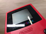 GameBoy Color Red Console Nintendo Japan - With Defects LH2444