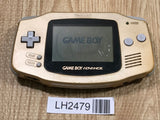 GameBoy Advance Gold Console Nintendo Japan - With Defects LH2479