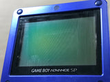 GameBoy Advance SP Azurite Blue Console Nintendo Japan - With Defects LH2482