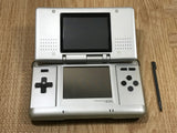 Nintendo DS Platinum Silver Console Nintendo Japan - Tested Working LH2490