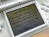 Nintendo DS Lite Crystal White Console Nintendo Japan - With Defects LH2494