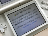 Nintendo DS Lite Crystal White Console Nintendo Japan - With Defects LH2495