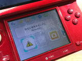 Nintendo 3DS Metallic Red Console Nintendo Japan - Tested Working LH2508