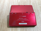 Nintendo 3DS Metallic Red Console Nintendo Japan - Tested Working LH2508