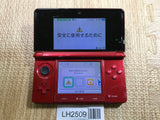 Nintendo 3DS Flare Red Console Nintendo Japan - With Defects LH2509