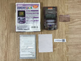 GameBoy Color Clear Purple Console Boxed Nintendo Japan - Tested Working LH2520