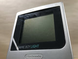 GameBoy Light Silver Console Nintendo Japan - Tested Working LH2527