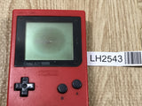 GameBoy Pocket Red Console Nintendo Japan - With Defects LH2543