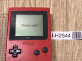 GameBoy Pocket Red Console Nintendo Japan - Tested Working LH2544