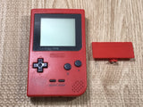 GameBoy Pocket Red Console Nintendo Japan - Tested Working LH2544