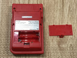 GameBoy Pocket Red Console Nintendo Japan - Tested Working LH2544