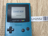 GameBoy Color Blue Console Nintendo Japan - Tested Working LH2552