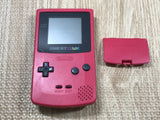 GameBoy Color Red Console Nintendo Japan - Tested Working LH2558