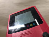 GameBoy Color Red Console Nintendo Japan - Tested Working LH2559