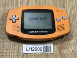 GameBoy Advance Orange Console Nintendo Japan - Tested Working LH2606