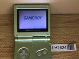 GameBoy Advance SP Pearl Green ToysRUs Console Japan - Tested Working LH2624