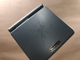 GameBoy Advance SP Pearl Blue Console Nintendo Japan - Tested Working LH2627