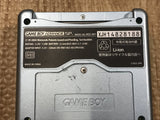 GameBoy Advance SP Pearl Blue Console Nintendo Japan - Tested Working LH2627