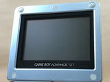 GameBoy Advance SP Pearl Blue Console Nintendo Japan - Tested Working LH2628