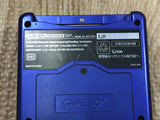 GameBoy Advance SP Azurite Blue Console Nintendo Japan - Tested Working LH2629