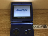 GameBoy Advance SP Azurite Blue Console Nintendo Japan - Tested Working LH2629