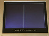 GameBoy Advance SP Platinum Silver Console Nintendo Japan - With Defects LH2630