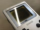 GameBoy Pocket Silver Console Nintendo Japan - With Defects LH2642