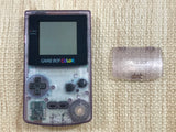 GameBoy Color Clear Purple Console Nintendo Japan - With Defects LH2644