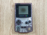 GameBoy Color Clear Purple Console Nintendo Japan - With Defects LH2645