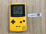GameBoy Color Yellow Console Nintendo Japan - Not Working LH2647