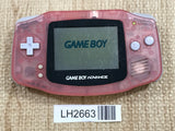 GameBoy Advance Milky Pink Console Nintendo Japan - With Defects LH2663