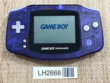 GameBoy Advance Midnight Blue Console Nintendo Japan - Tested Working LH2666