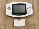 GameBoy Advance White Console Nintendo Japan - Tested Working LH2672