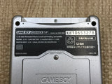 GameBoy Advance SP Platinum Silver Console Japan - Tested Working LH2698