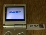 GameBoy Advance SP Platinum Silver Console Japan - Tested Working LH2698