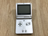 GameBoy Advance SP Platinum Silver Console Japan - Tested Working LH2698