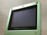 GameBoy Advance SP Pearl Green ToysRUs Console Japan - Tested Working LH2699