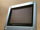 GameBoy Advance SP Pearl Blue Console Nintendo Japan - Tested Working LH2700