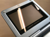 GameBoy Advance SP Pearl Blue Console Nintendo Japan - Tested Working LH2700