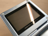 GameBoy Advance SP Pearl Blue Console Nintendo Japan - Tested Working LH2700