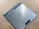 GameBoy Advance SP Pearl Blue Console Nintendo Japan - With Defects LH2702